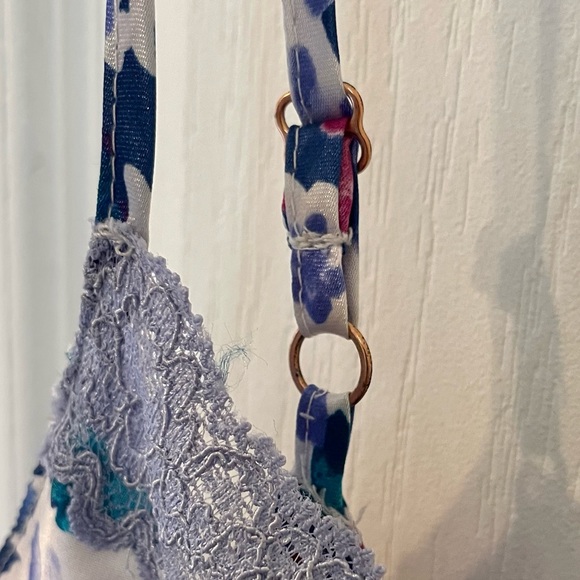 FLORAL CHEMISE. THALIA SODI. SATIN FINISH and LACE TRIMS SLEEPWEAR. GUC - Picture 8 of 14